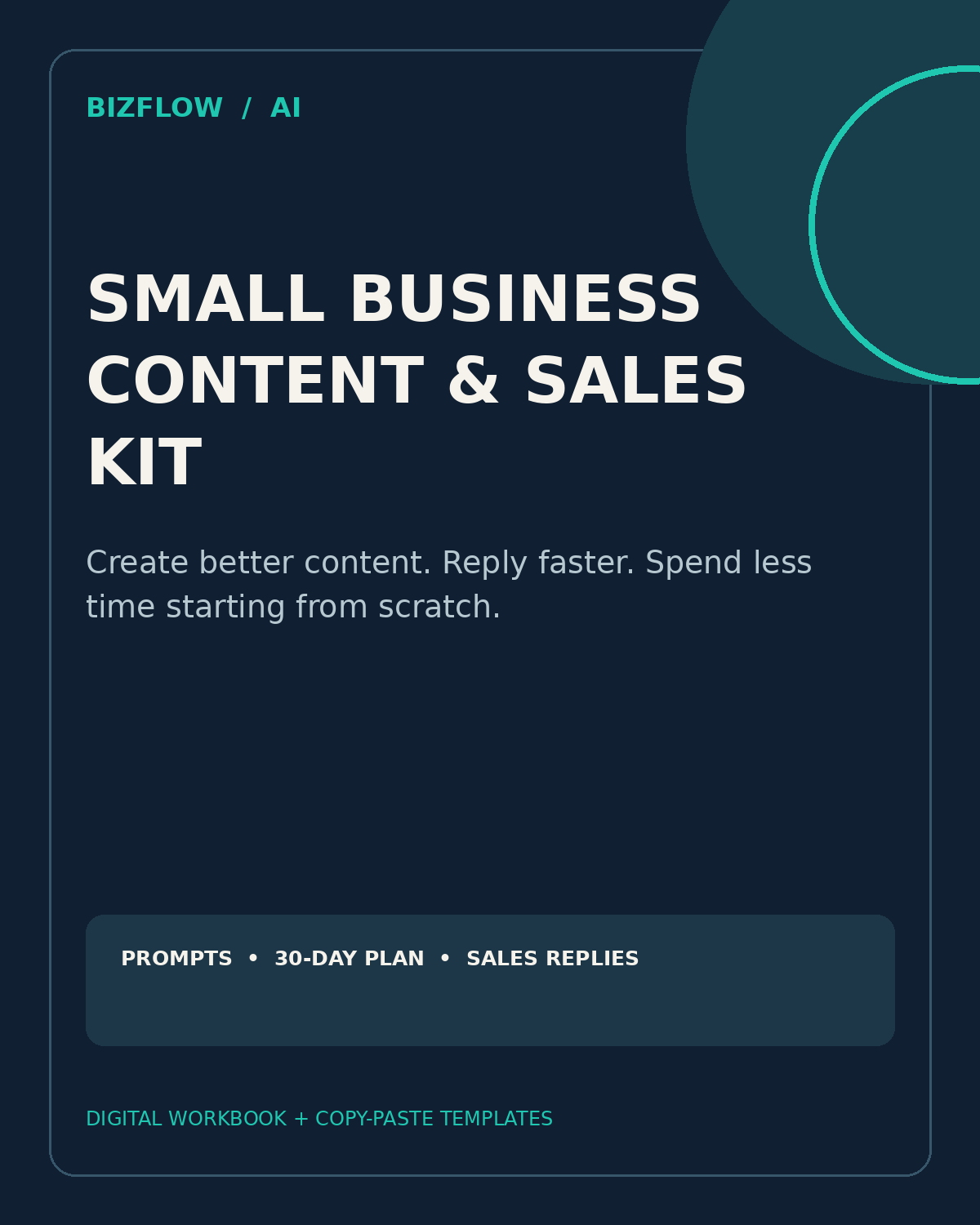 Illustrated preview of the BizFlow AI toolkit
